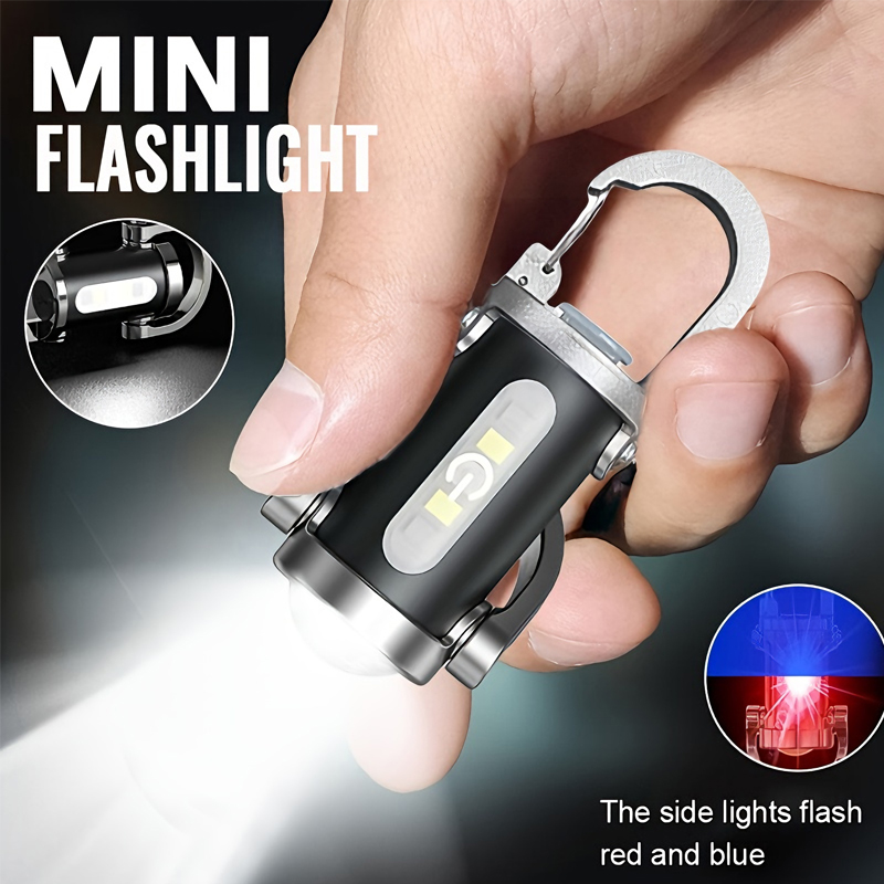 Outdoor Lighting Usa - Mini chaveiro lanterna recarregável bolso cob
