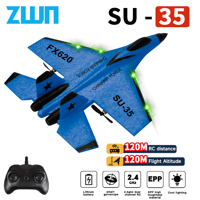 Outdoor Lighting Cable - Avião rc su35 2.4g com luzes