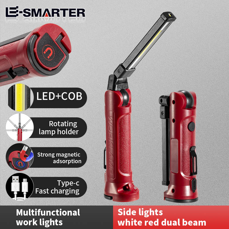 Hanging Outdoor Lighting - Cob led luz de trabalho recarregável
