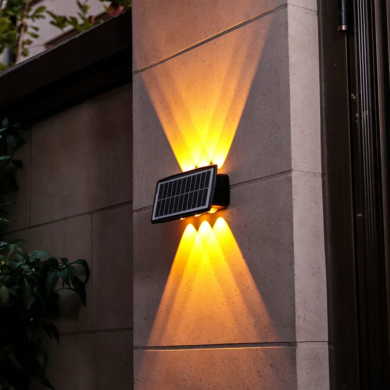 Outdoor Lighting Linear - Parede solar led luz ao ar