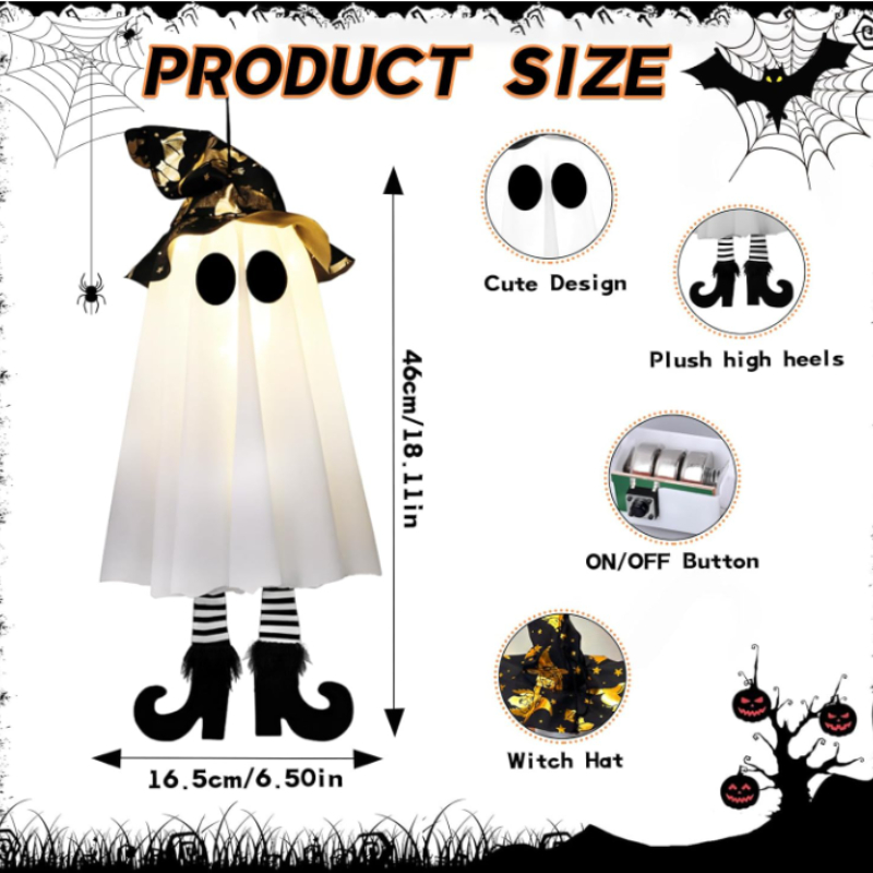 1/3 pçs halloween led light up - Outdoor Lighting On House avaliação e preço