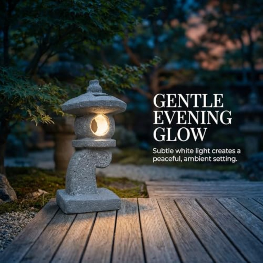 Estátua de Jardim Pagode Zen A - Outdoor Zen Lighting avaliação e preço
