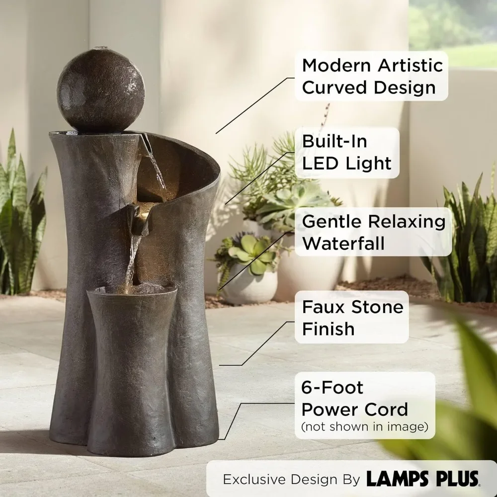 # # Para fonte de água de borb - Outdoor Zen Lighting avaliação e preço