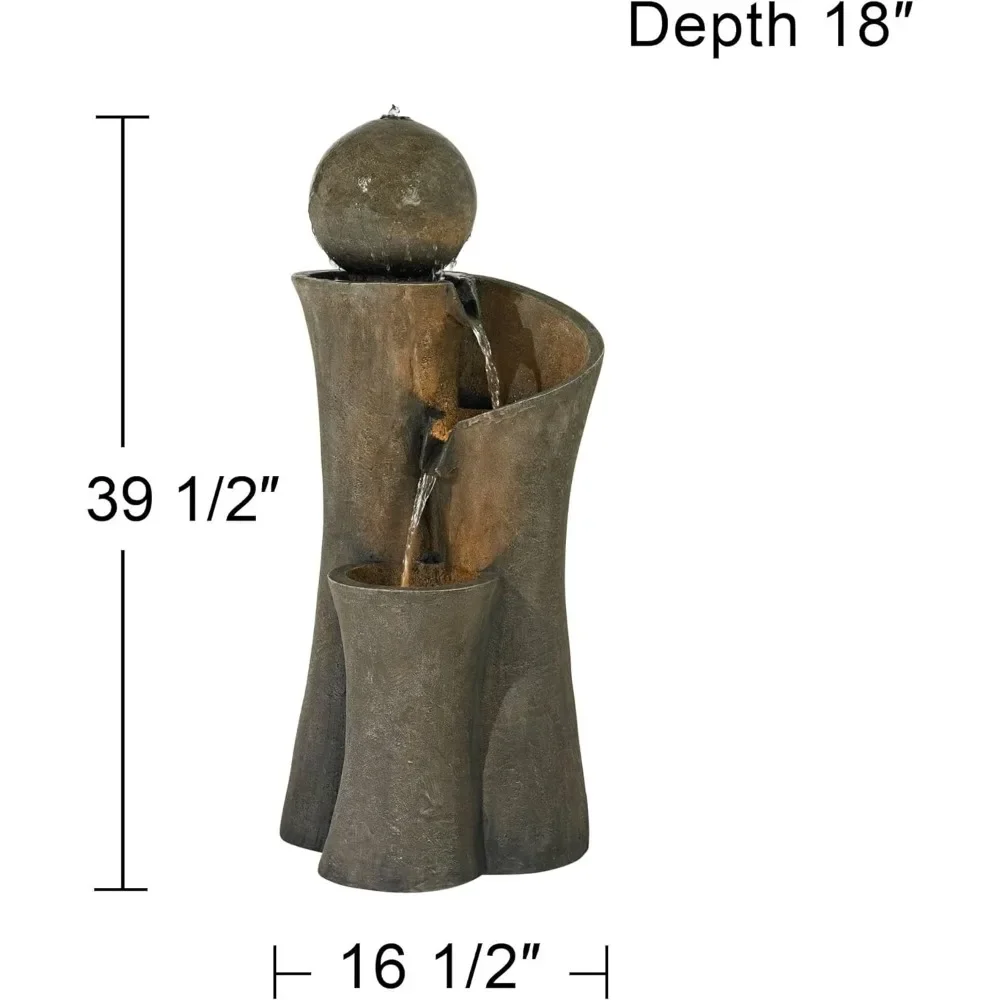 # # Para fonte de água de borb - Outdoor Zen Lighting avaliação e preço
