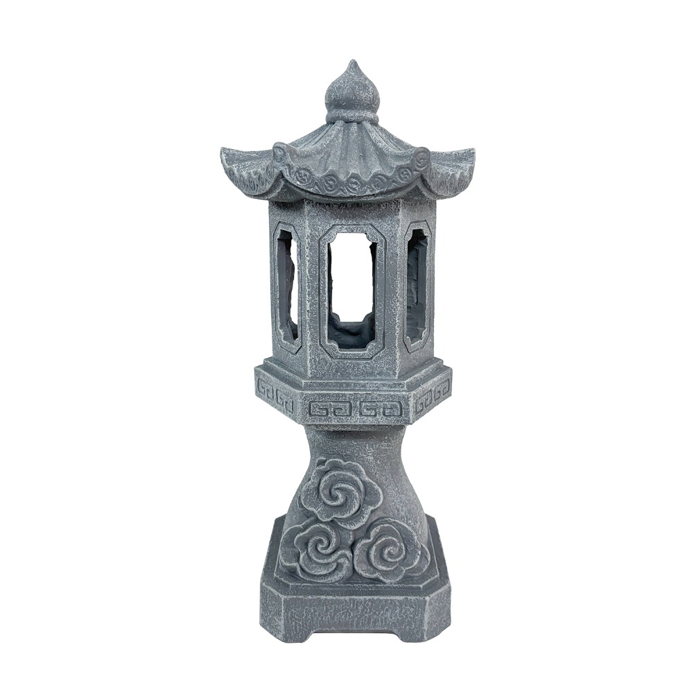 Lanterna de pagode solar zen c - Outdoor Zen Lighting avaliação e preço