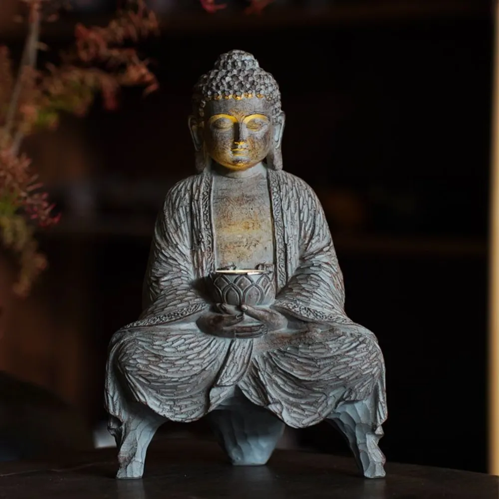 Estátua de buda solar ao ar li - Outdoor Zen Lighting avaliação e preço