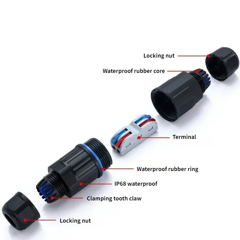 Conector à Prova d'Água IP68 e - Outdoor Lighting Junction avaliação e preço