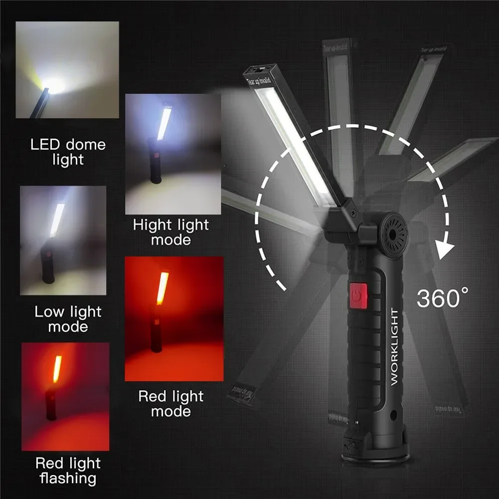 Lanterna led cob portátil usb  - Hanging Outdoor Lighting avaliação e preço