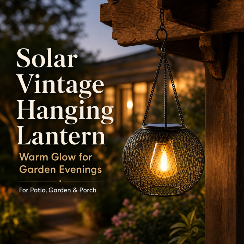 Luminária de Chão LED Solar Su - Hanging Outdoor Lighting avaliação e preço