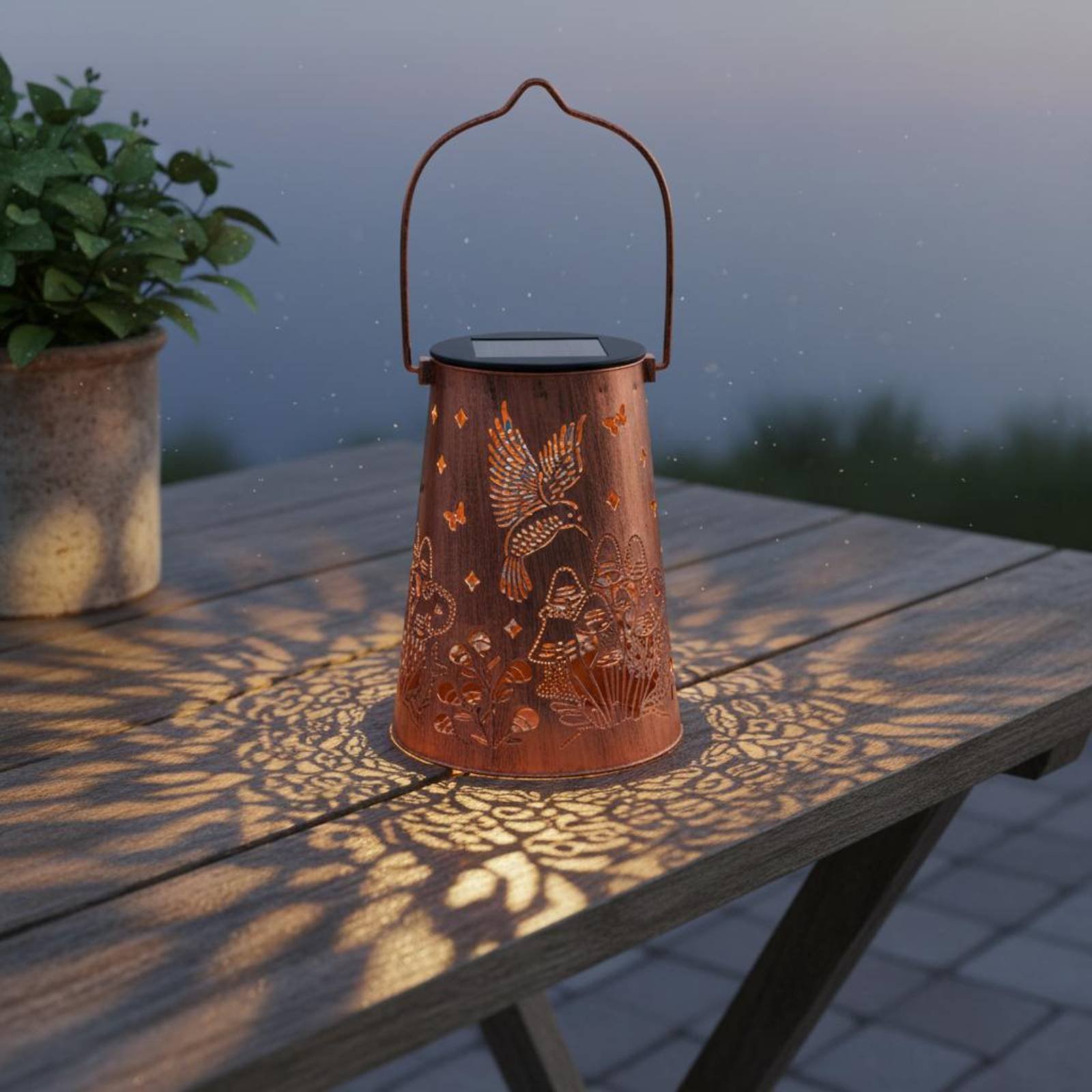 Luminária de Jardim com Padrão - Hanging Outdoor Lighting avaliação e preço
