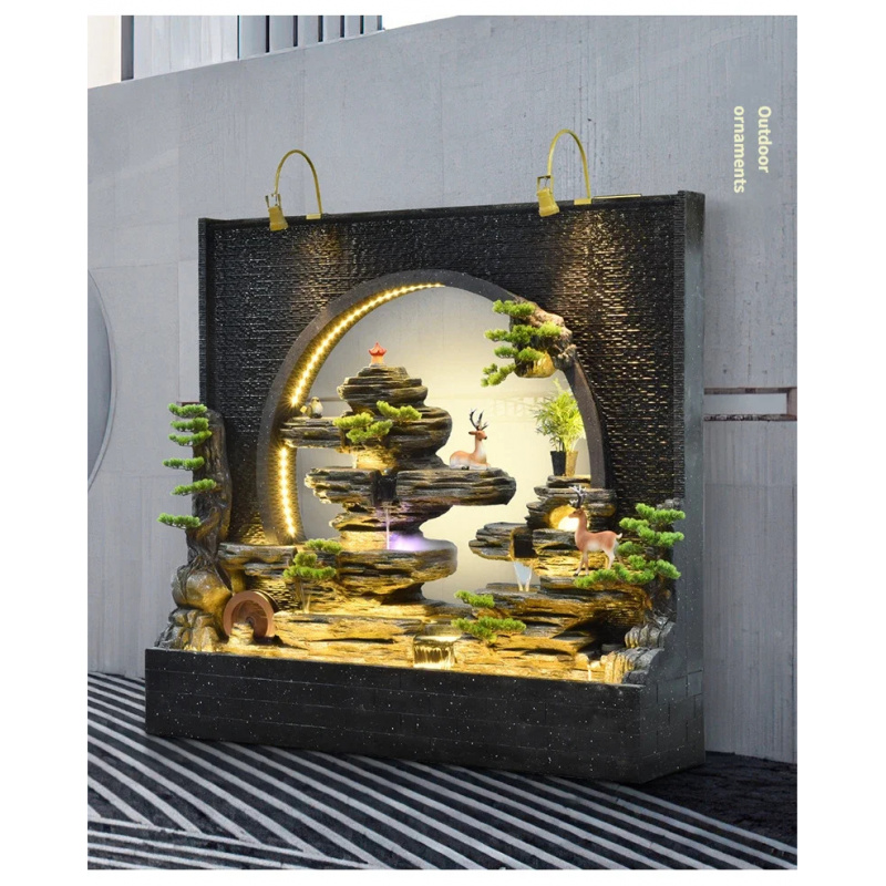Fonte de Parede Personalizada  - Outdoor Zen Lighting avaliação e preço