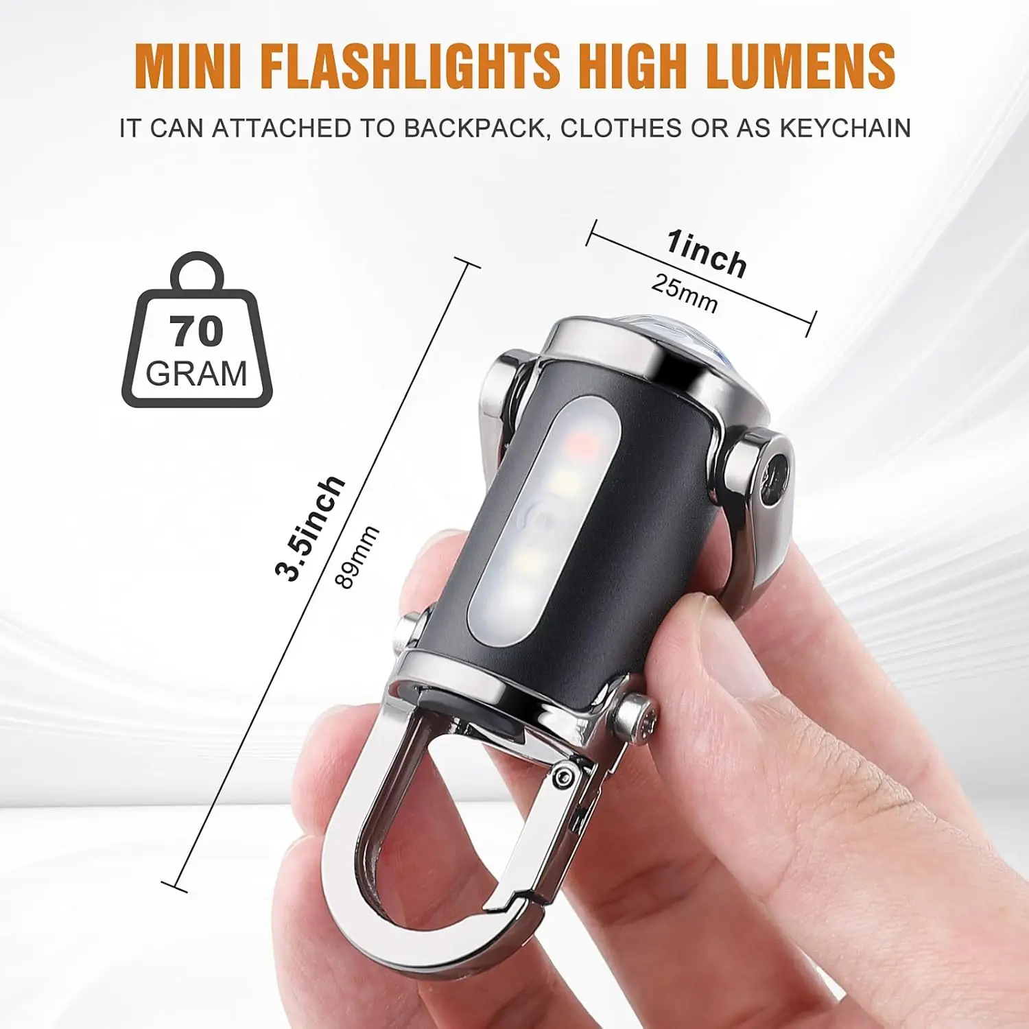 Mini chaveiro lanterna recarre - Outdoor Lighting Usa avaliação e preço