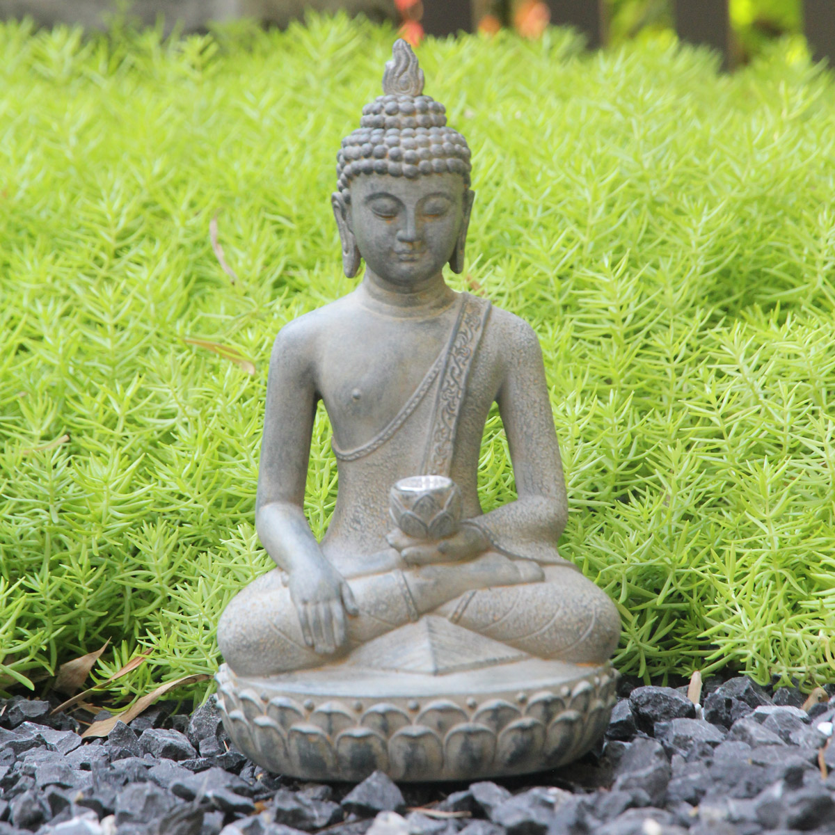 Estátua de Buda Inspirada no Z - Outdoor Zen Lighting avaliação e preço
