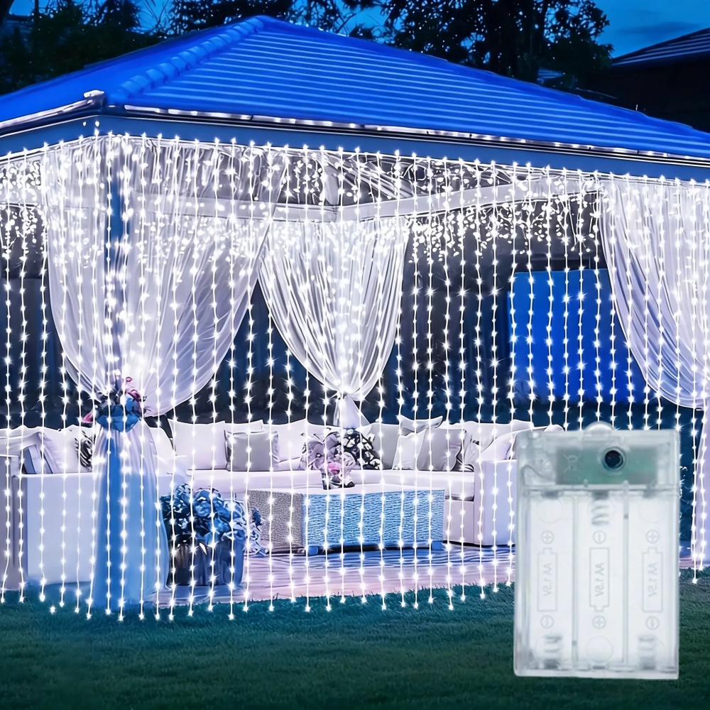 Luzes de Cortina LED para Nata - Outdoor Lighting On House avaliação e preço