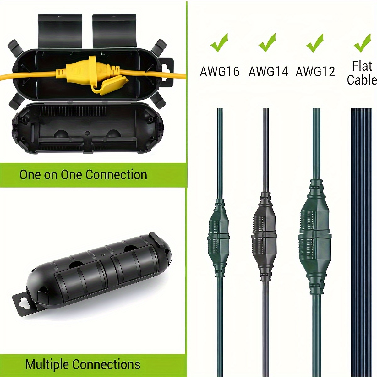 Cabo de extensão plug conexão  - Outdoor Lighting Cable avaliação e preço