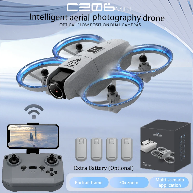 CZ06 Mini RC Quadcopter Drone  - Outdoor Lighting Cable avaliação e preço
