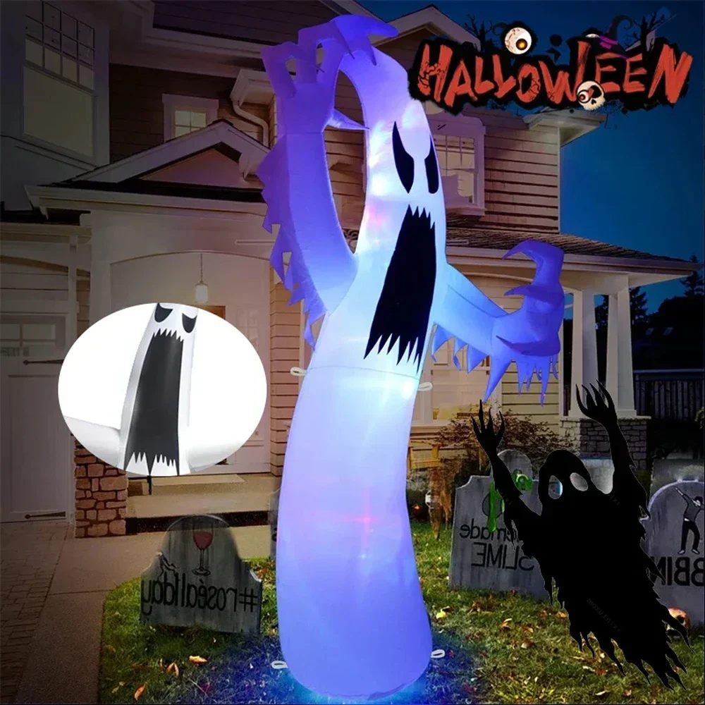 Halloween inflável assustador  - Outdoor Lighting Ideas For Party avaliação e preço