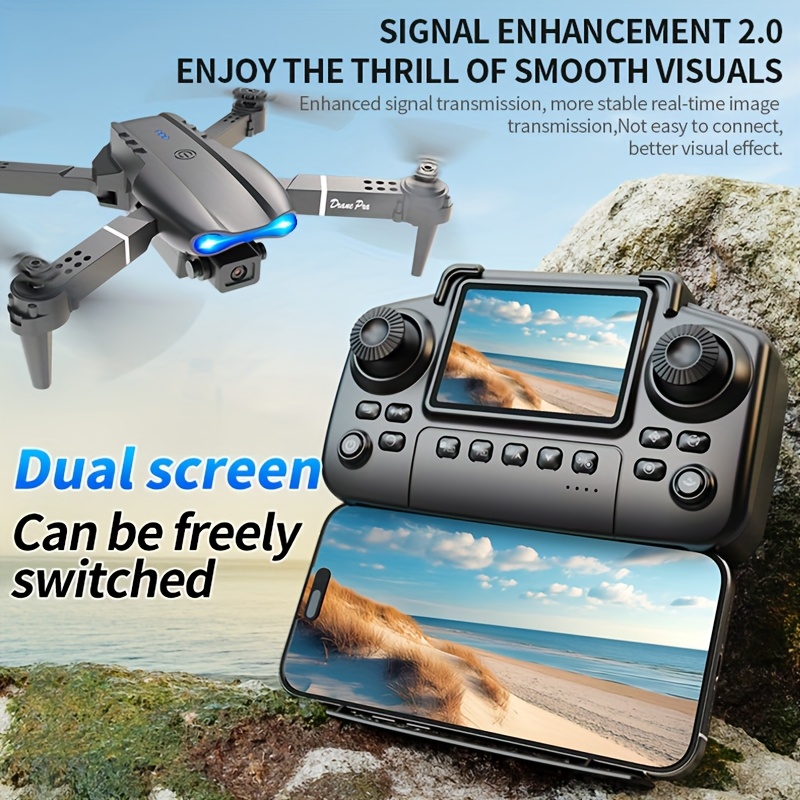 2026 Novo Drone Dobrável E99 P - Outdoor Lighting On House avaliação e preço