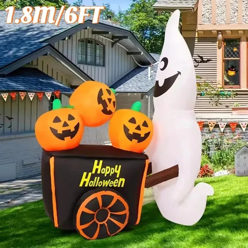 6ft halloween decorações de fé - Outdoor Lighting Ideas For Party avaliação e preço