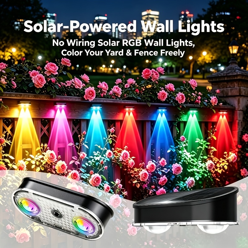 Luz Solar RGB para Cerca IP44, - Outdoor Lighting Linear avaliação e preço