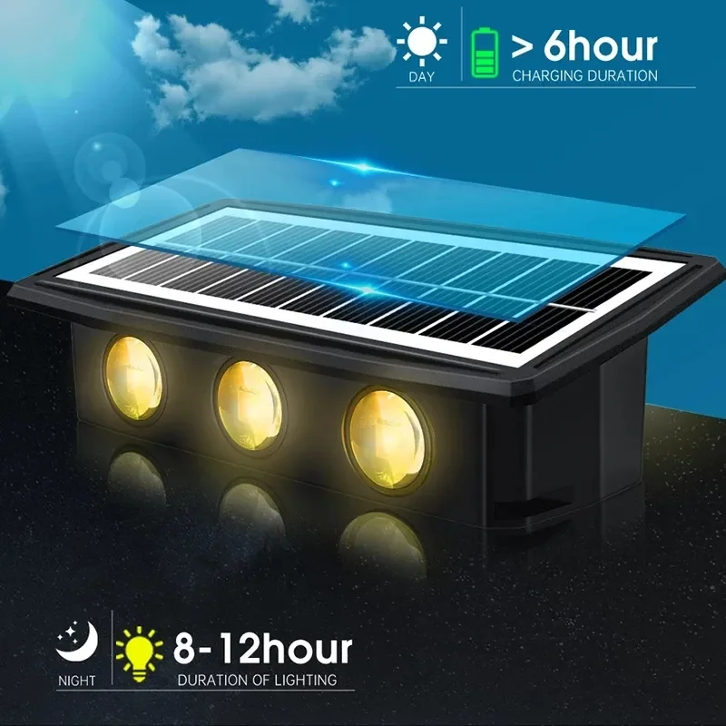 Parede solar led luz ao ar liv - Outdoor Lighting Linear avaliação e preço