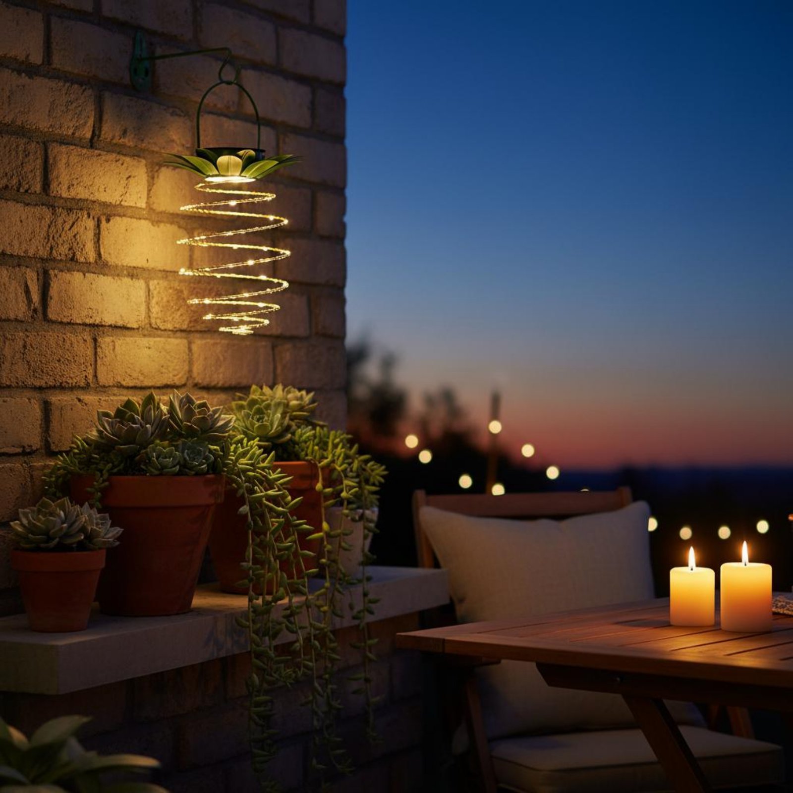 Lâmpada solar em formato de ab - Hanging Outdoor Lighting avaliação e preço