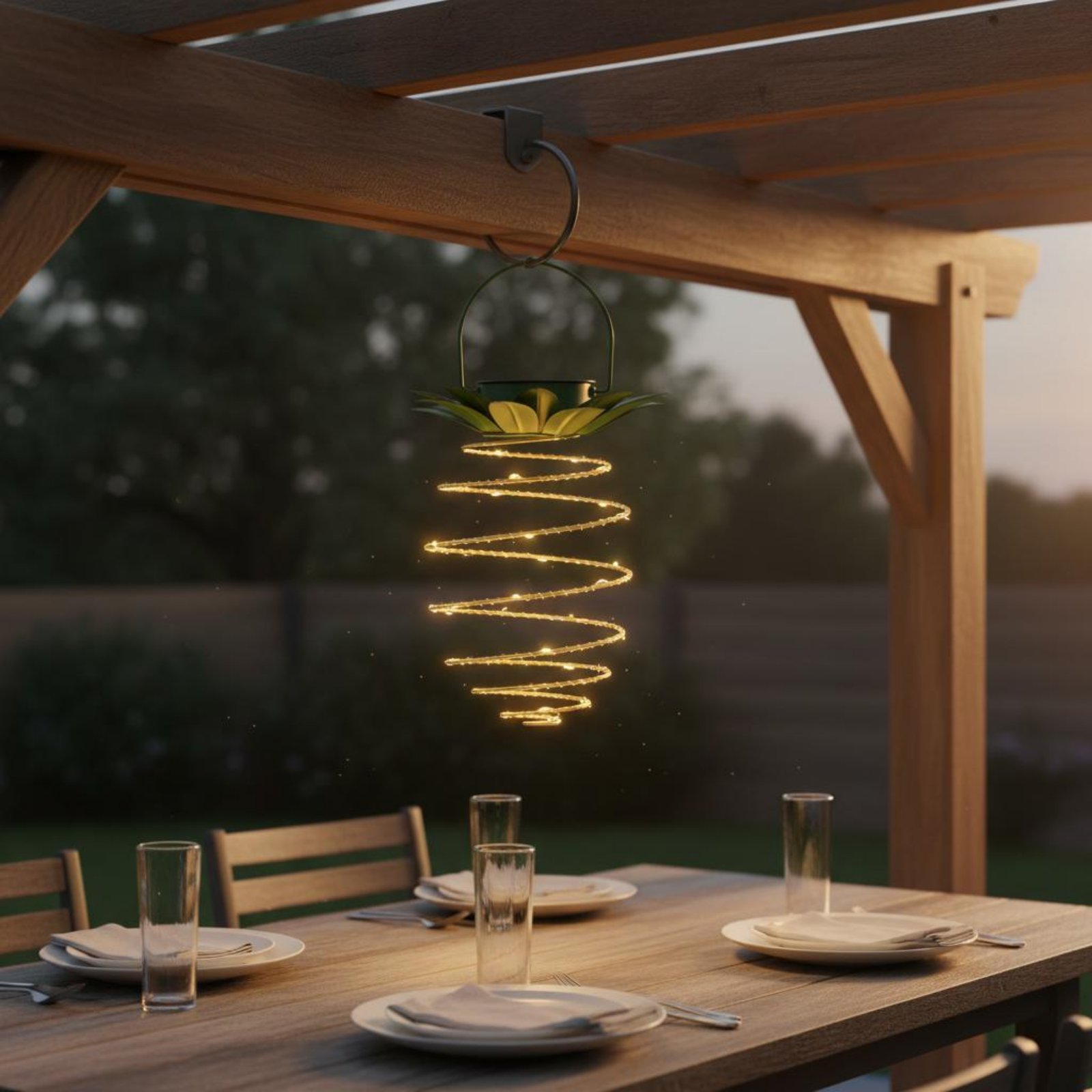 Lâmpada solar em formato de ab - Hanging Outdoor Lighting avaliação e preço
