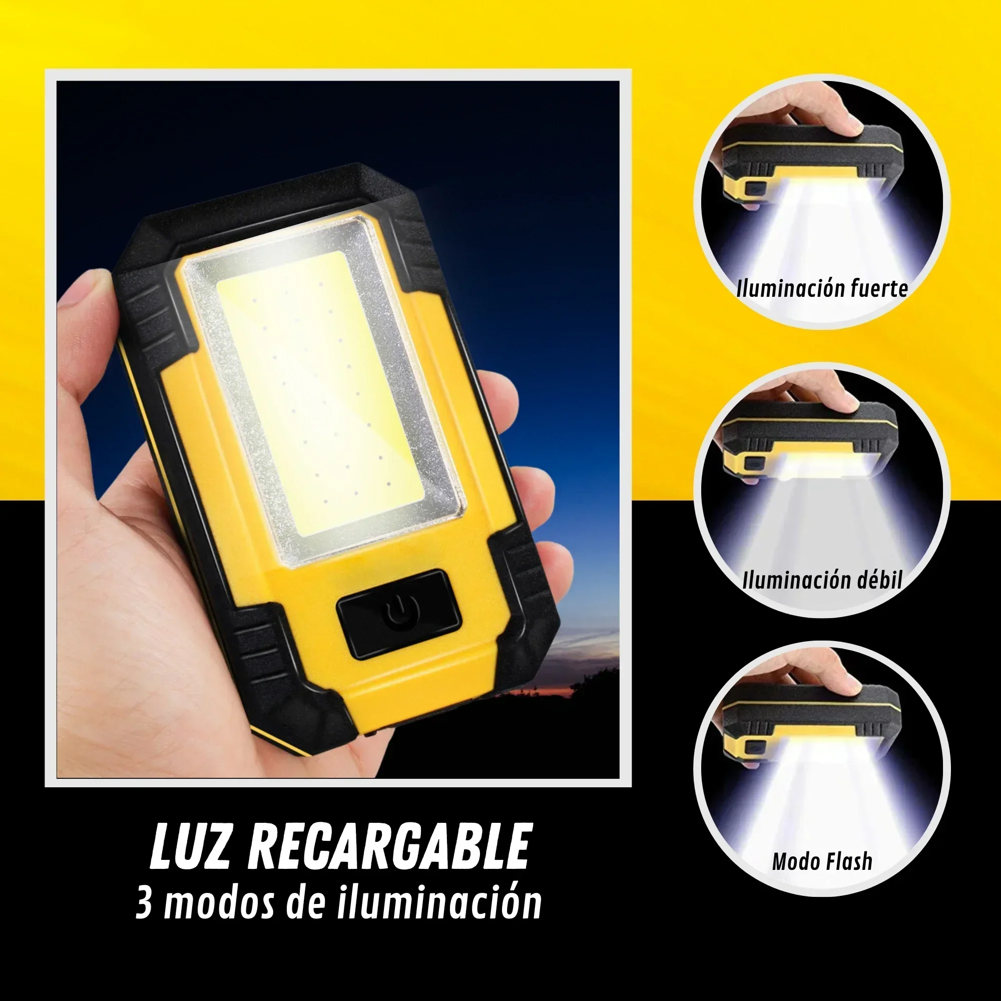 Portátil 4000mah recarregável  - Outdoor Lighting Usa avaliação e preço