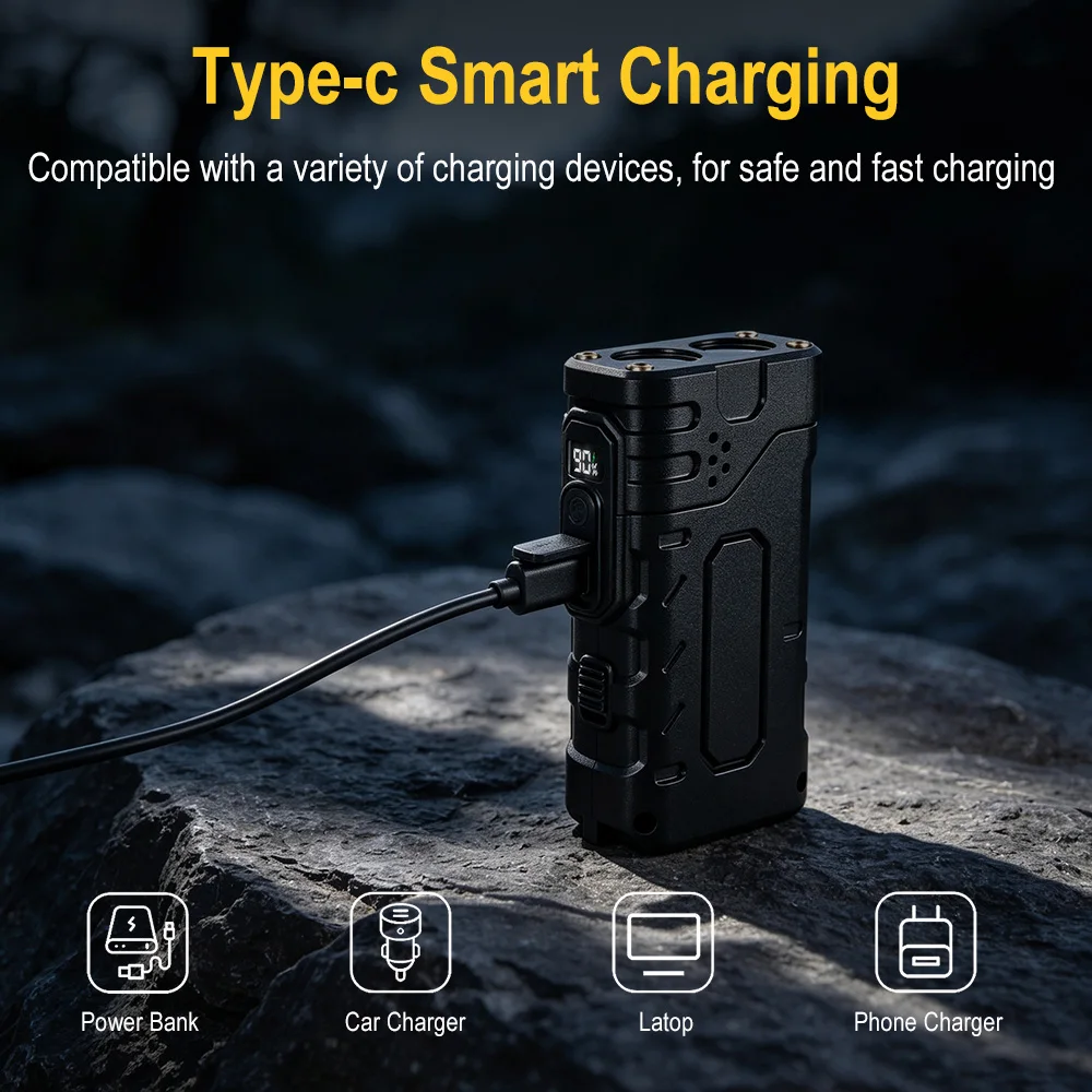 Lanterna LED EDC com Manivela  - Outdoor Lighting Usa avaliação e preço