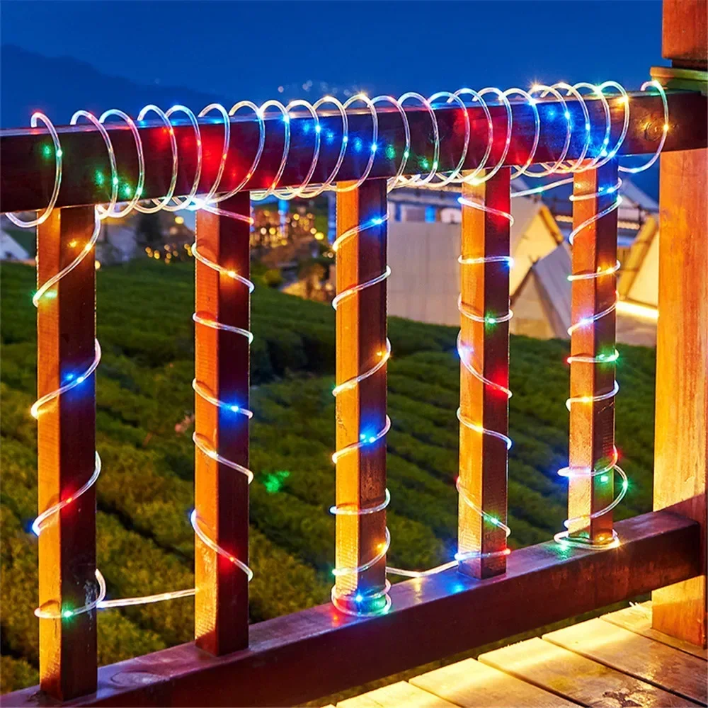Luzes de Cordão Solares para E - Outdoor Lighting On House avaliação e preço