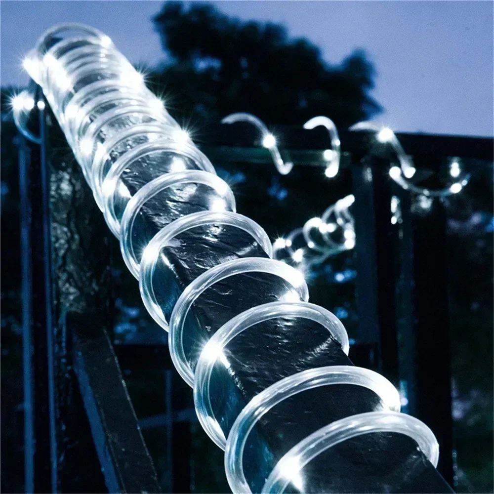 Luzes de Cordão Solares para E - Outdoor Lighting On House avaliação e preço
